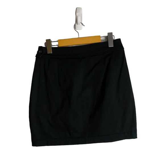 7 For All Mankind Women's Black Mini Skirt - Picture 7 of 7